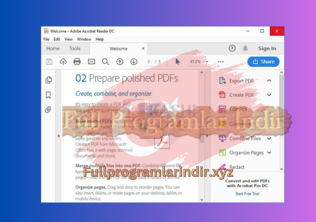 _Adobe Acrobat Pro DC Indir