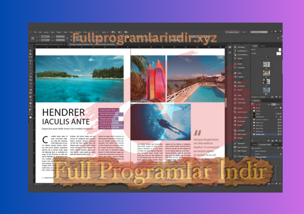 Adobe Indesign Indir